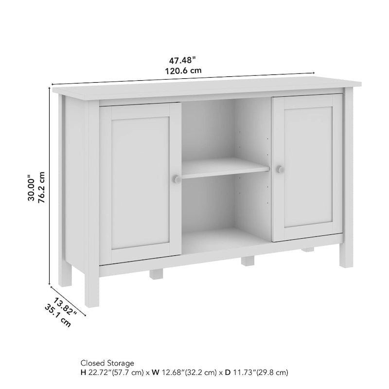 Accent Cabinet with Doors and Storage