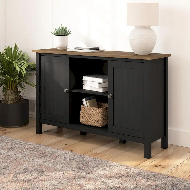 Accent Cabinet with Doors and Storage