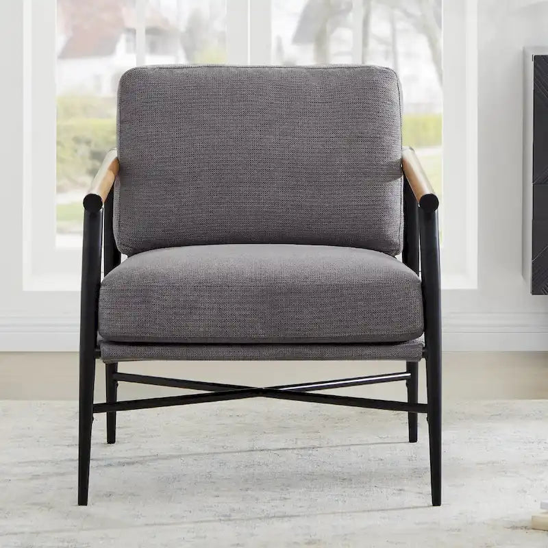 Mid Century Modern Upholstered Accent Chair