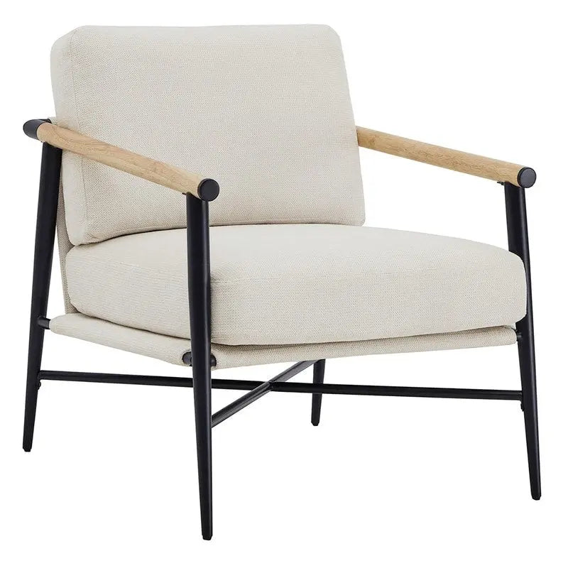 Mid Century Modern Upholstered Accent Chair
