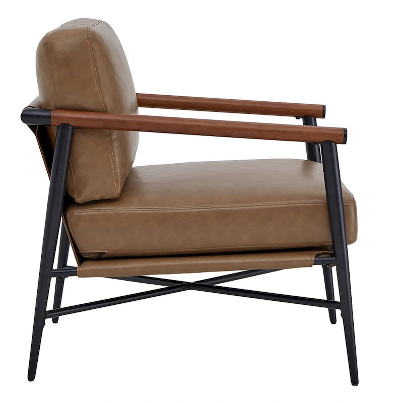 Mid Century Modern Upholstered Accent Chair