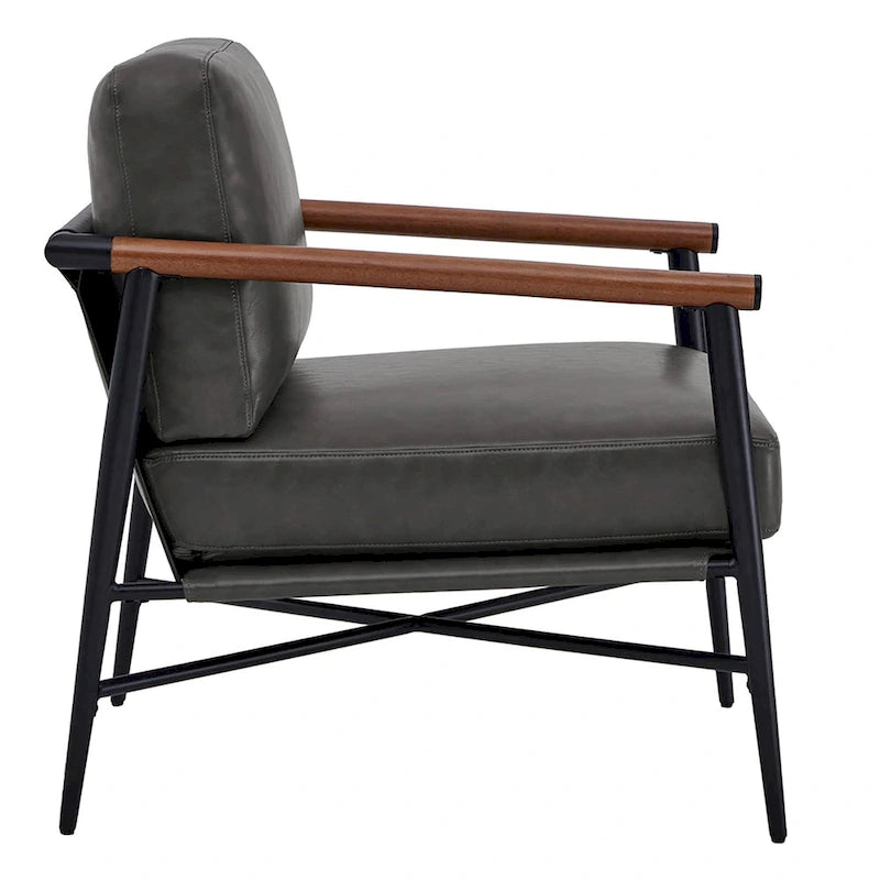 Mid Century Modern Upholstered Accent Chair