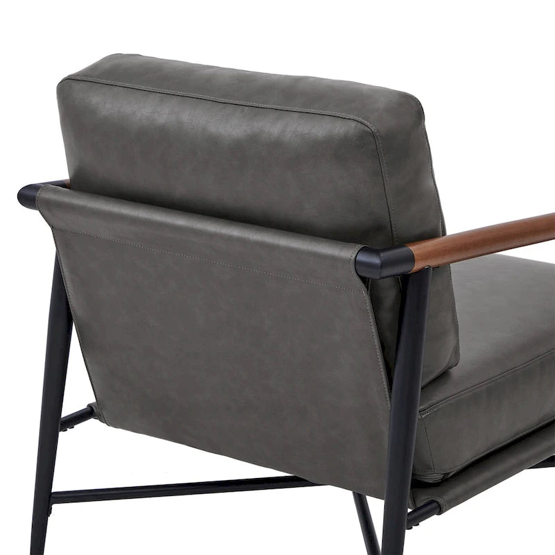 Mid Century Modern Upholstered Accent Chair