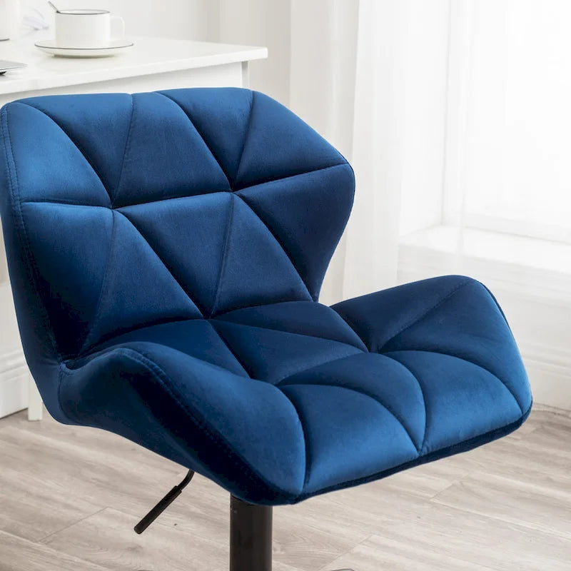Diamond Tufted Adjustable Swivel Office Chair