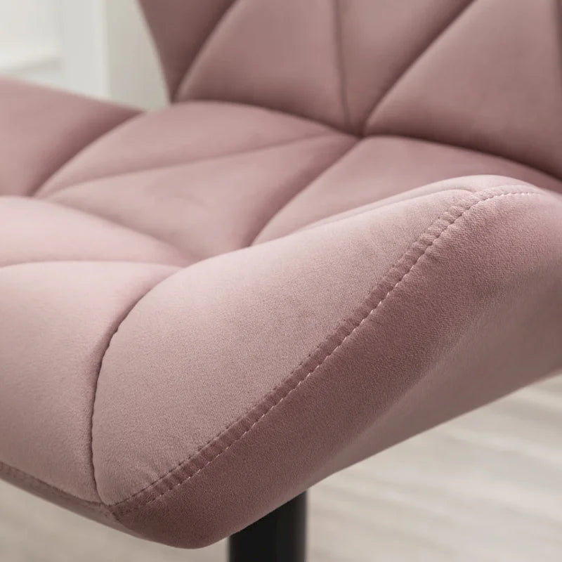 Diamond Tufted Adjustable Swivel Office Chair