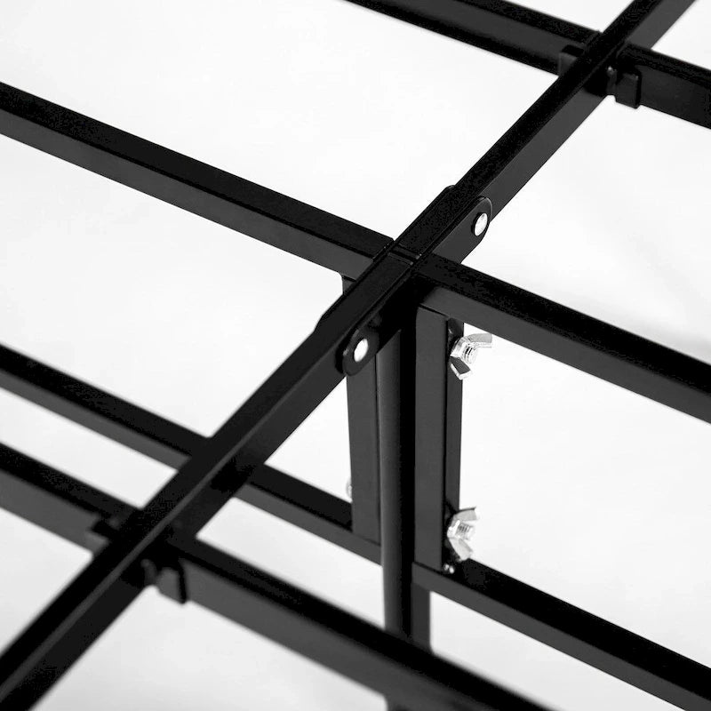 Black Metal Mattress Foundation