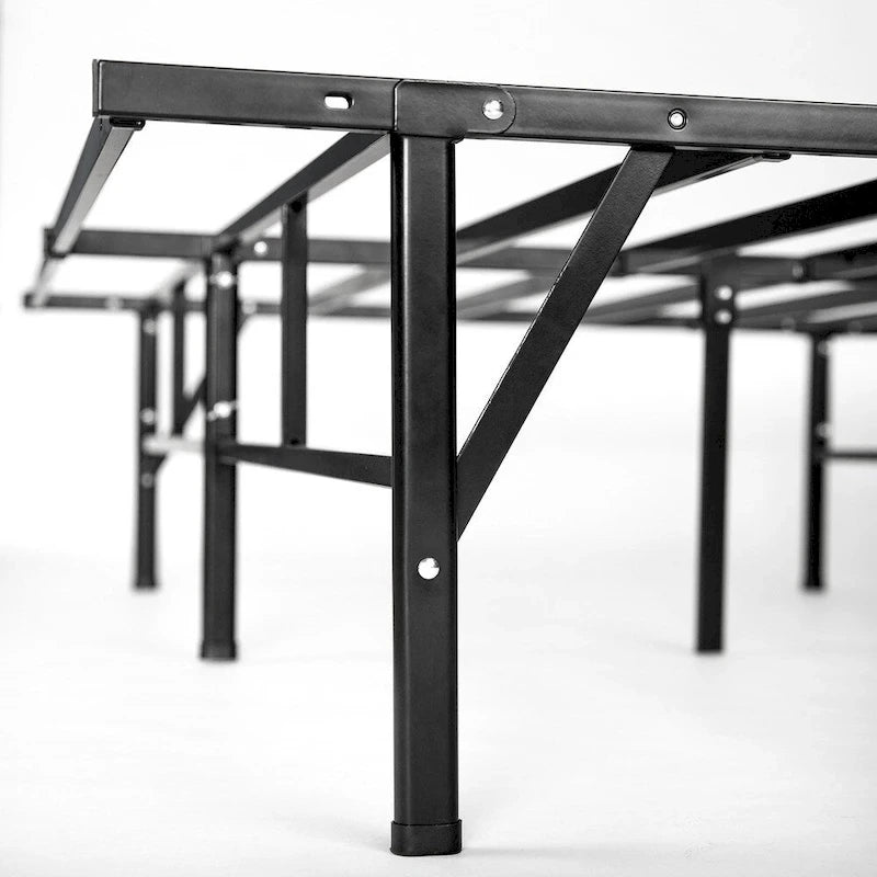 Black Metal Mattress Foundation
