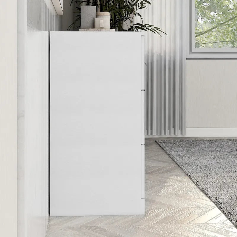 Modern 6-Drawer Dresser for Bedroom - Ample Storage Wide Chest of Drawers, Sturdy & Safe